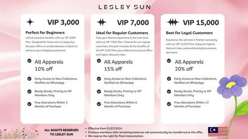 VIP Tiers 💗