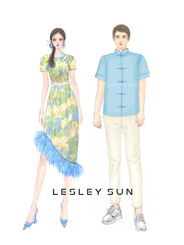 Selwyn Orient Dress (Couple Set)