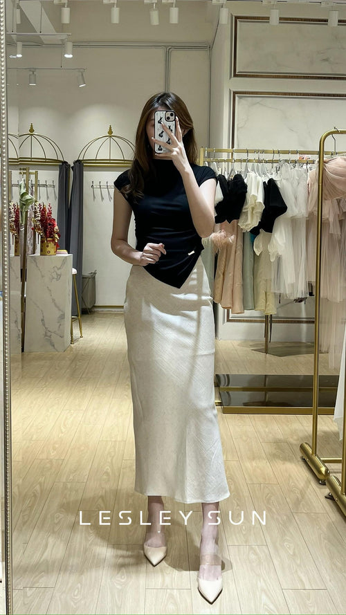 Olivia Linen Skirt